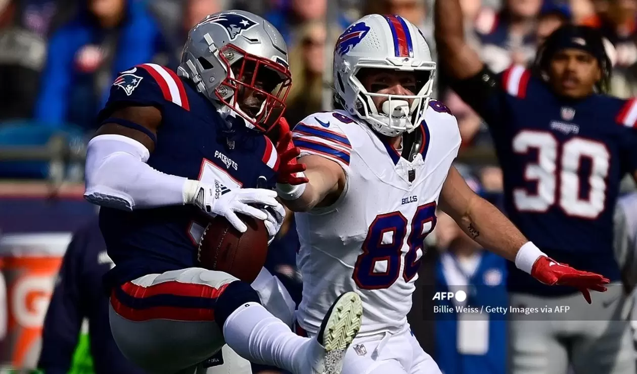 BILLS vs. PATRIOTS EN VIVO ¿Dónde ver duelo por semana 17 de la NFL?